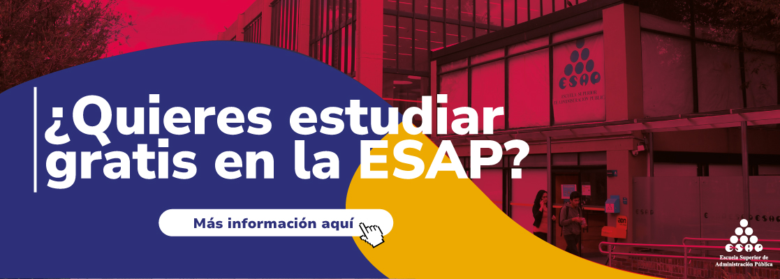 Quieres estudiar gratis en la ESAP