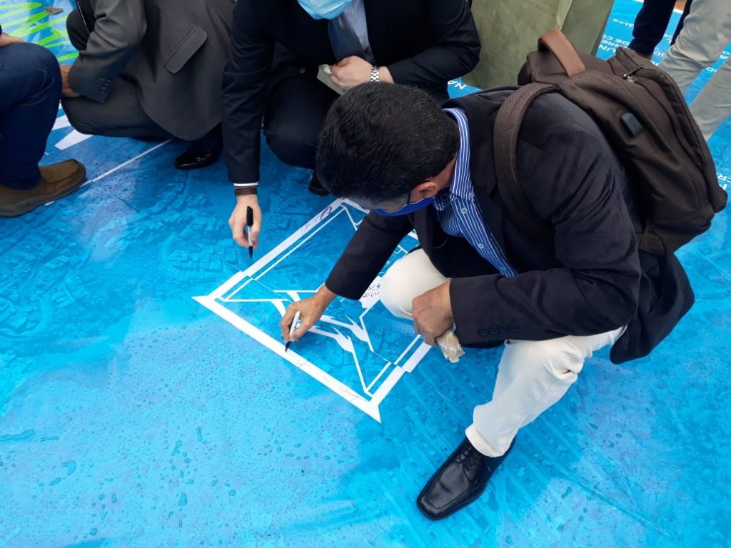 Foto del director de la territorial en el evento "pacto por la reactivación económica del municipio de Manizales"