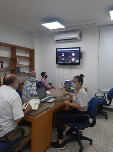 Fotografía de la oficina de la territorial en dónde se desarrollo el proyecto "Investigando Ando"