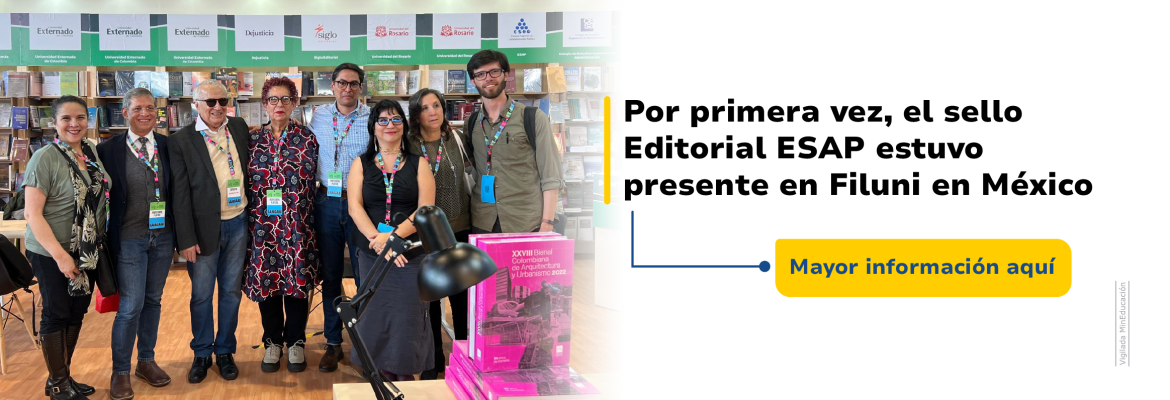 Por primera vez, el sello Editorial ESAP estuvo presente en Filuni. Lee más aquí: