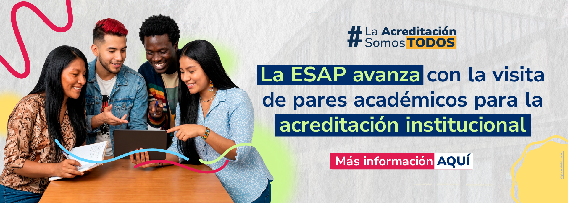 La ESAP avanza por primera vez a la etapa de evaluación externa por parte de pares académicos La ESAP avanza por primera vez a la etapa de evaluación externa por parte de pares académicos