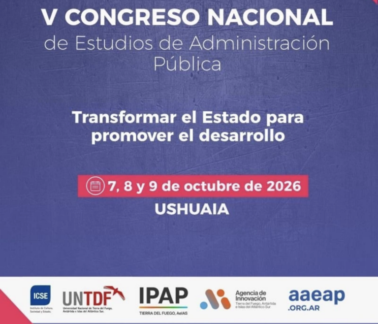 V Congreso Nacional de Estudios de Administración Pública