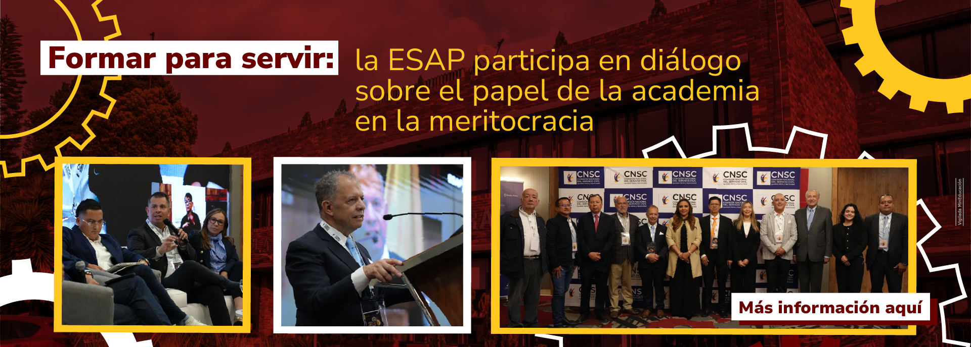Formar para servir: la ESAP participa en diálogo sobre el papel de la academia en la meritocracia Formar para servir: la ESAP participa en diálogo sobre el papel de la academia en la meritocracia