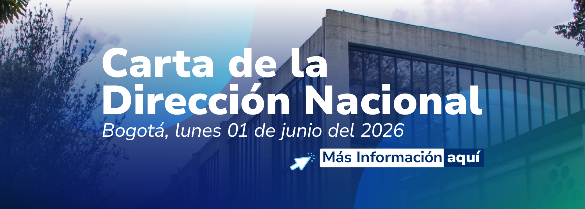 Carta de la Dirección Nacional
