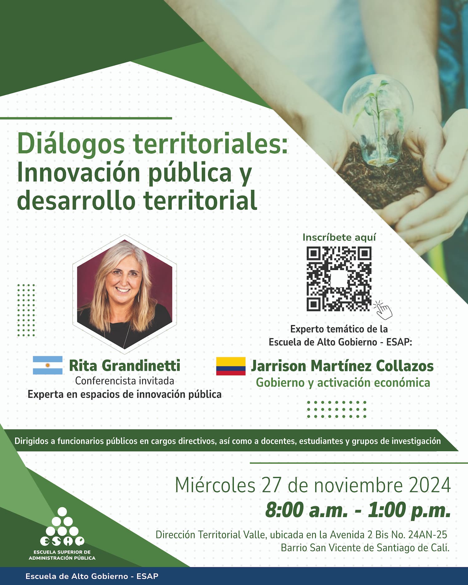 Socialización del documento técnico sobre economía popular en Cali