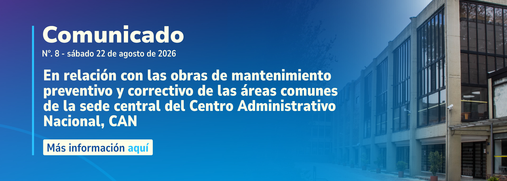 Comunicado n.o 8 | Bogotá D. C., sábado 22 de agosto de 2026 Comunicado n.o 8 | Bogotá D. C., sábado 22 de agosto de 2026