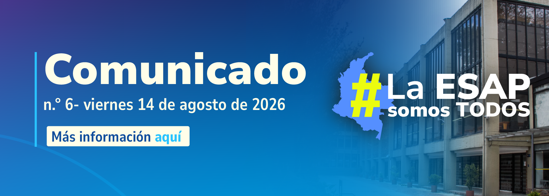 Comunicado n. 6 Comunicado n. 6
