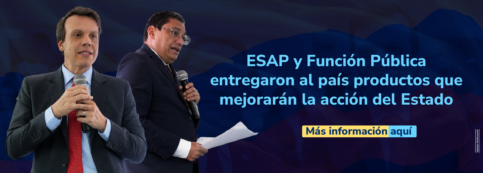 ESAP y Función Pública entregaron al país productos que mejorarán la acción del Estado ESAP y Función Pública entregaron al país productos que mejorarán la acción del Estado