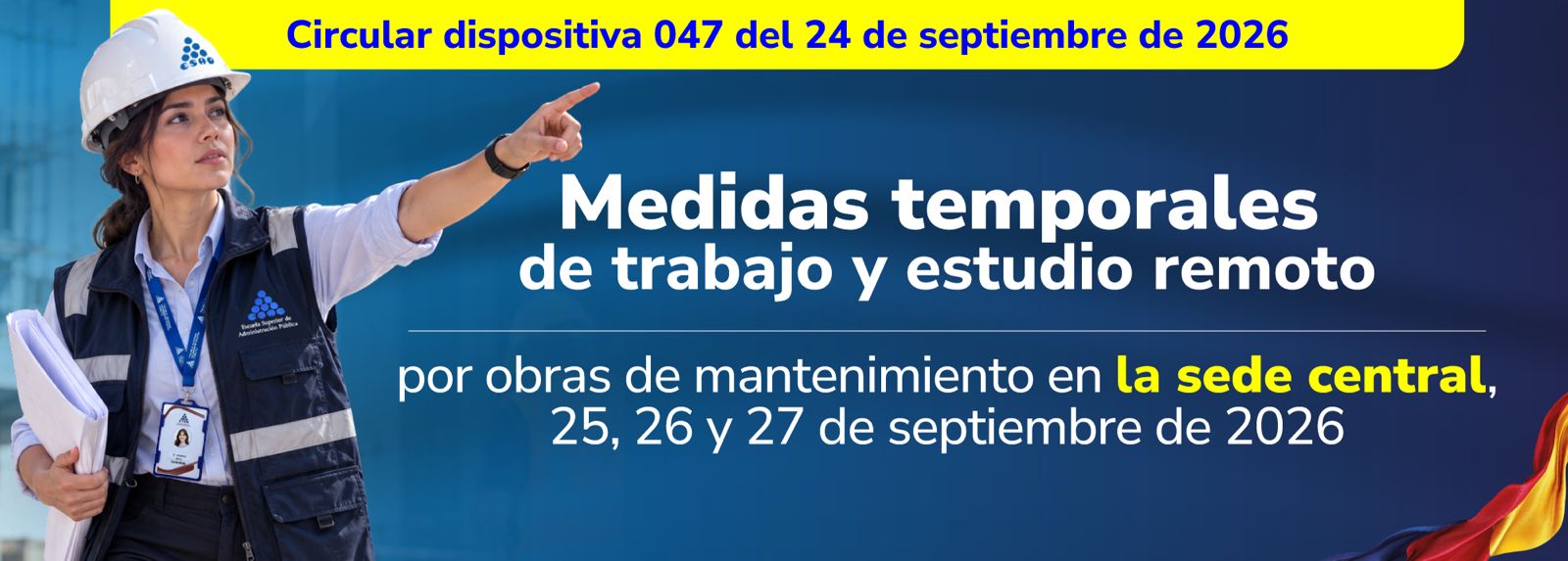 Circular dispositiva 047 del 24 de septiembre de 2026 Circular dispositiva 047 del 24 de septiembre de 2026